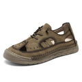 Herren Atmungsaktive Freizeitsandalen mit flexiblem Schnellschnürsystem