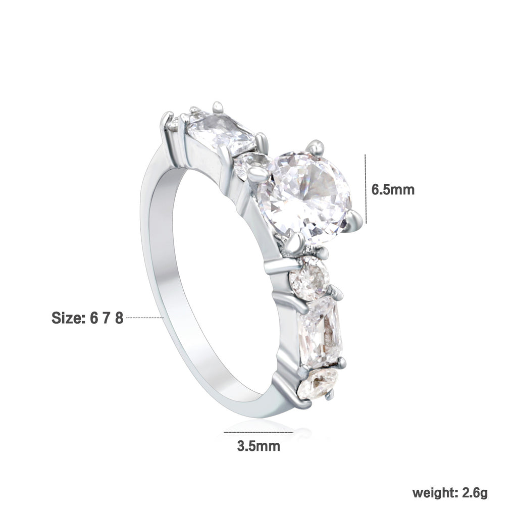 Damen Ring mit doppeltem Knoten-Design und elegantem Goldakzent Shop Nory