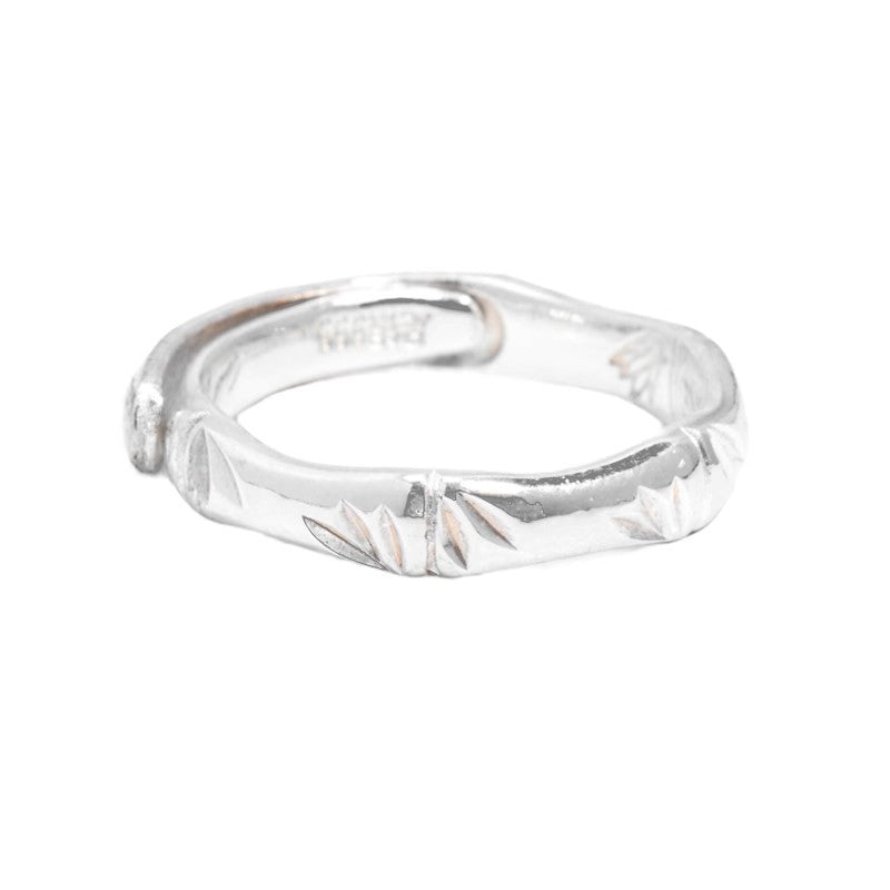 Damen filigraner Ring mit kunstvollem Pflanzenmuster Shop Nory