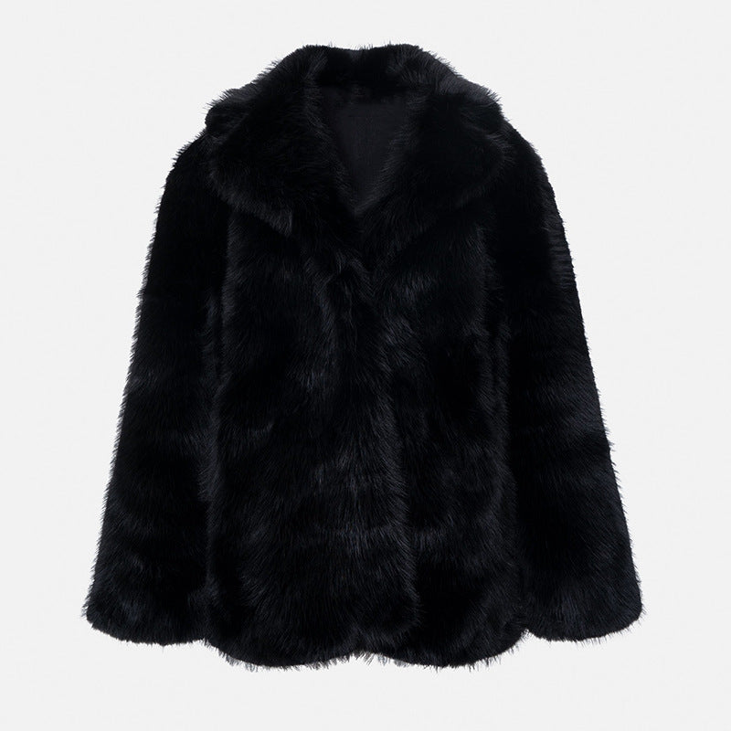 Damen Kurzjacke aus voluminösem Hochflor‑Kunstpelz mit Oversize‑Silhouette Shop Nory