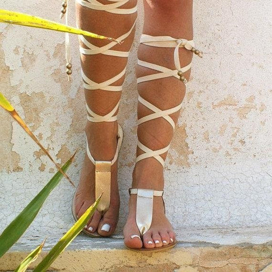 Damen Gladiator Sandalen