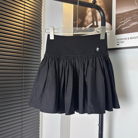 Damen Freizeitlicher Faltenrock Shop Nory