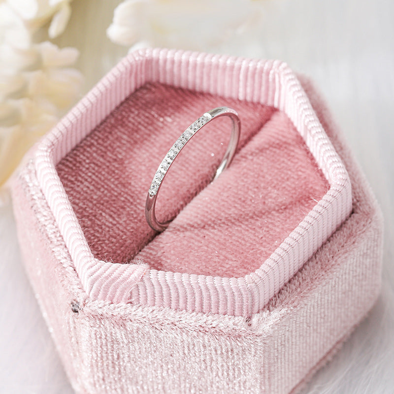 Damen eleganter und funkelnder Ring mit Zirkonia Shop Nory