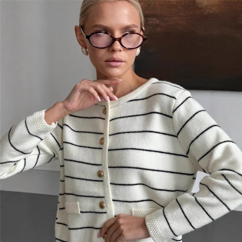 Damen Stylischer Strickblazer Shop Nory