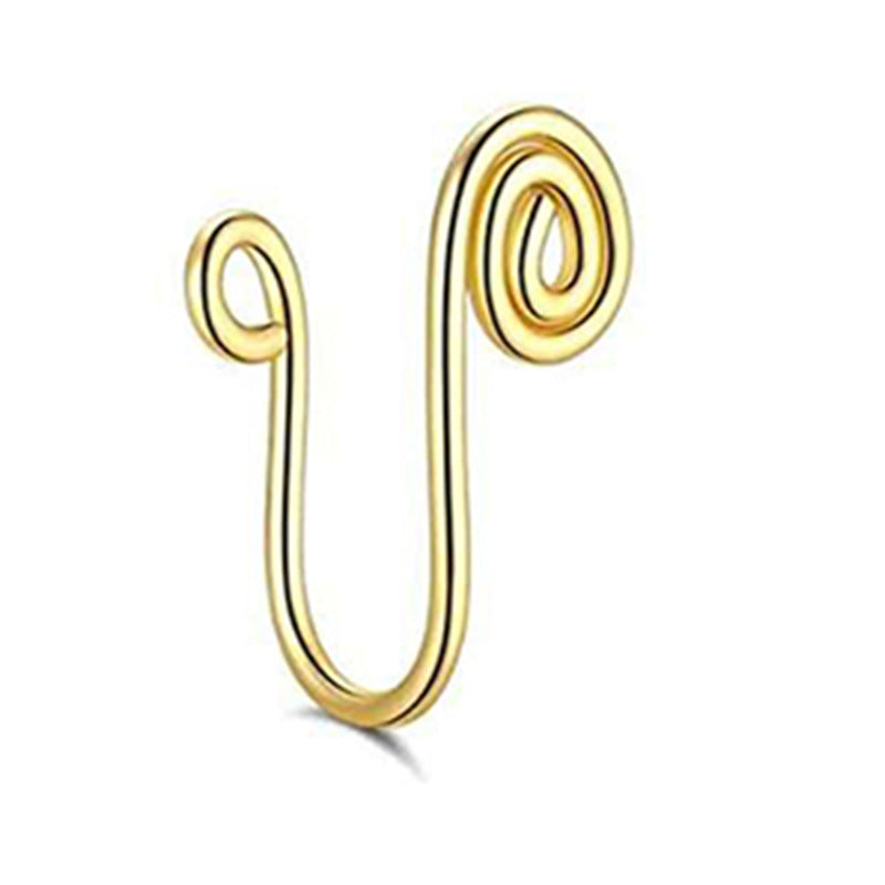 Damen Ohrstecker mit elegantem Spiraldesign Shop Nory