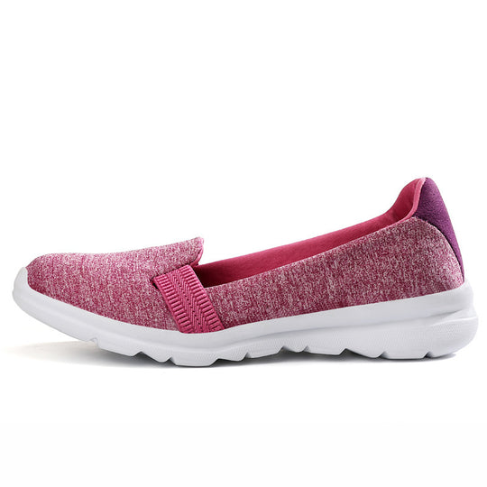 Damen Leichter Strick-Slipper mit elastischem Einstieg und gedämpfter Komfortsohle Shopy Nory
