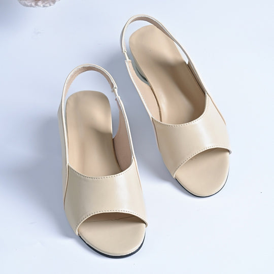 Damen Slingback-Sandalette mit Kroko-Prägung und niedrigem Blockabsatz Shop Nory