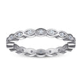 Damen Verlobungsring Set mit eleganten Swarovski-Elementen und kunstvollem Design Shop Nory
