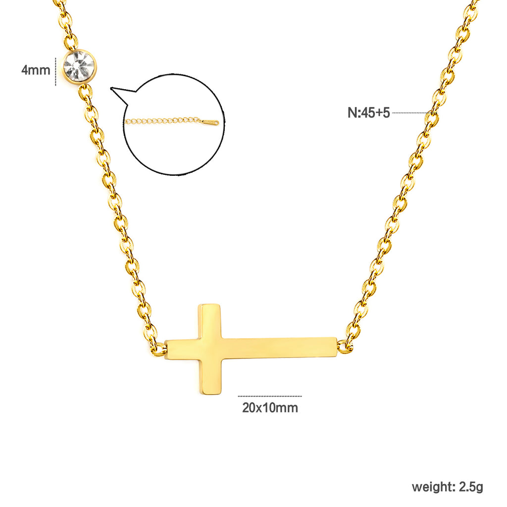 Damen Halskette mit herzförmigem Kristallanhänger und eleganter Kettengestaltung Shop Nory