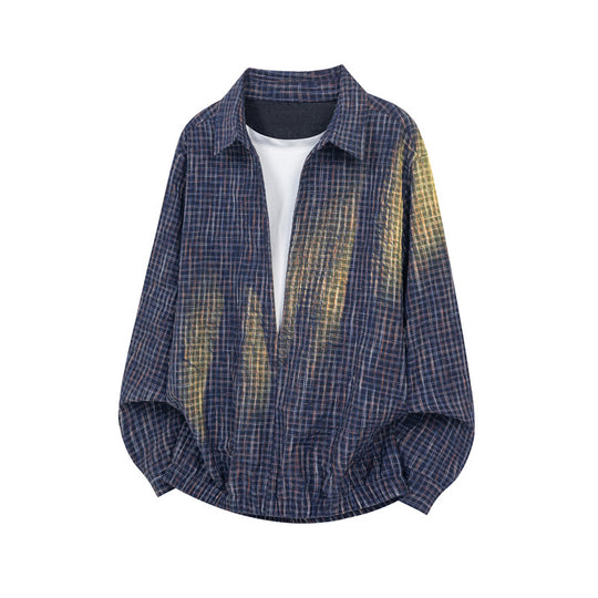 Herren Lässige Hemdbluse mit strukturiertem Design Shop Nory