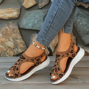 Damen Atmungsaktive Sandalen mit flexiblem Riemendesign und komfortabler Sohle Shopnory