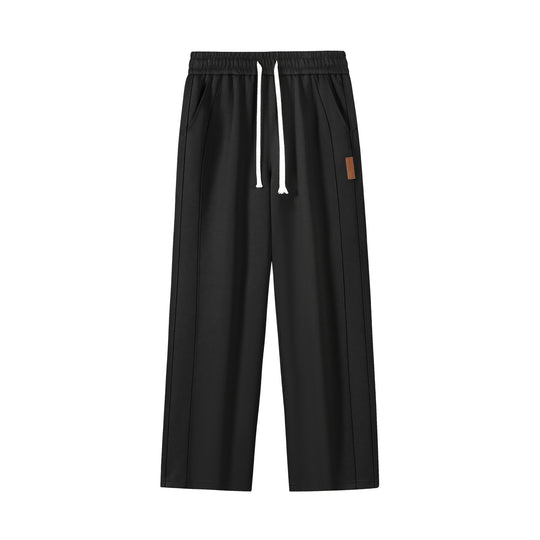 Damen Weite Lounge-Sweathose mit Tunnelzug und geradem Bein Shop Nory