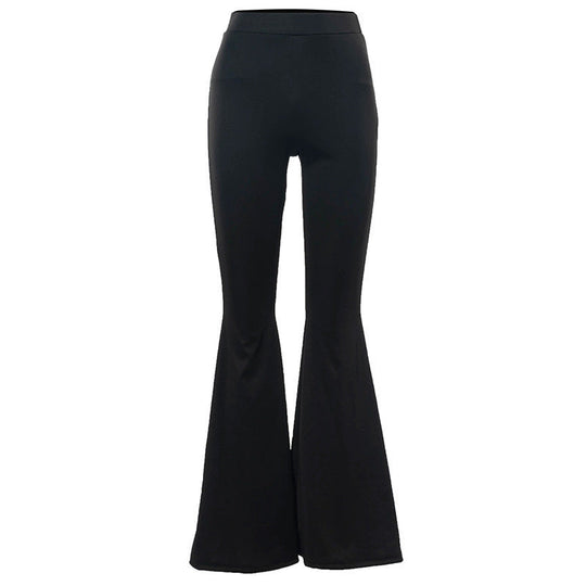 Damen Flared Leggings mit hohem Bund und komfortablem Stretch-Stoff