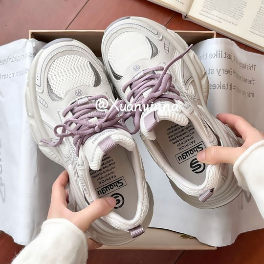 Damen Sportliche Laufschuhe mit atmungsaktiver Oberfläche und dämpfender Sohle