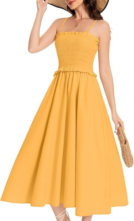 Damen Maxikleid mit geschnürtem Oberteil und fließendem Rock