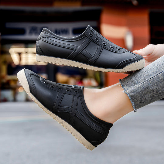 Damen Schlupf-Gummi-Sneaker mit nahtlosem Obermaterial und rutschfester Profilsohle Shop Nory