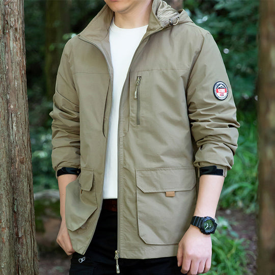 Herren Multifunktionale Outdoorjacke Shop Nory