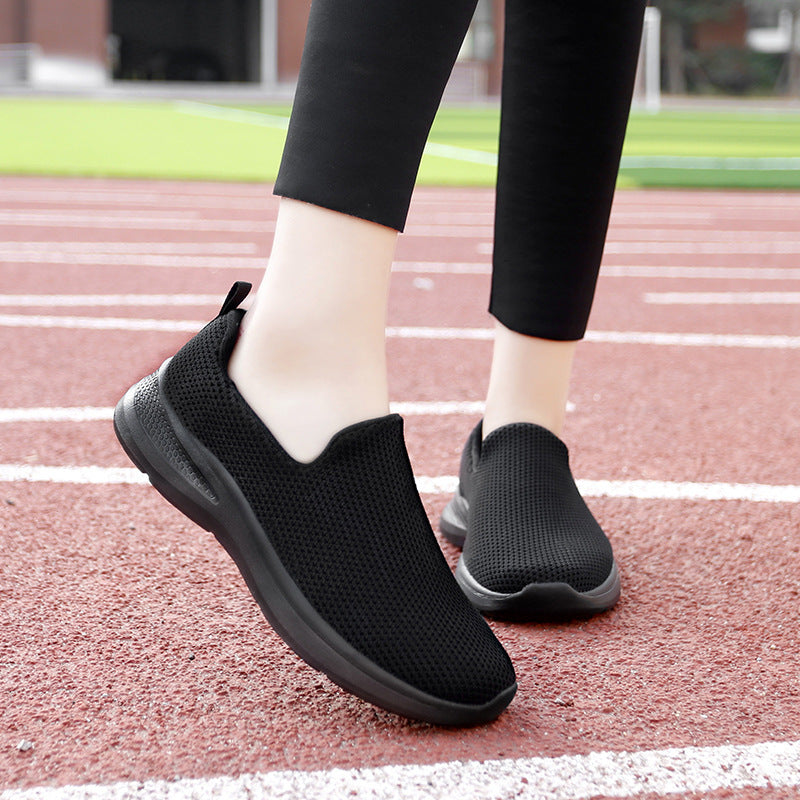 Herren Atmungsaktive Slip-On Freizeitschuhe mit rutschfester Sohle