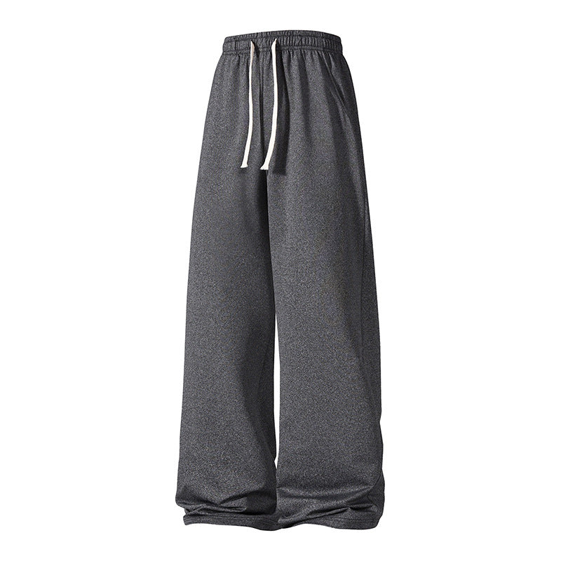 Damen Weite Palazzo-Hose mit elastischem Tunnelzugbund und fließender Satinoptik Shop Nory