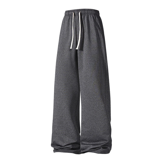 Damen Weite Palazzo-Hose mit elastischem Tunnelzugbund und fließender Satinoptik Shop Nory