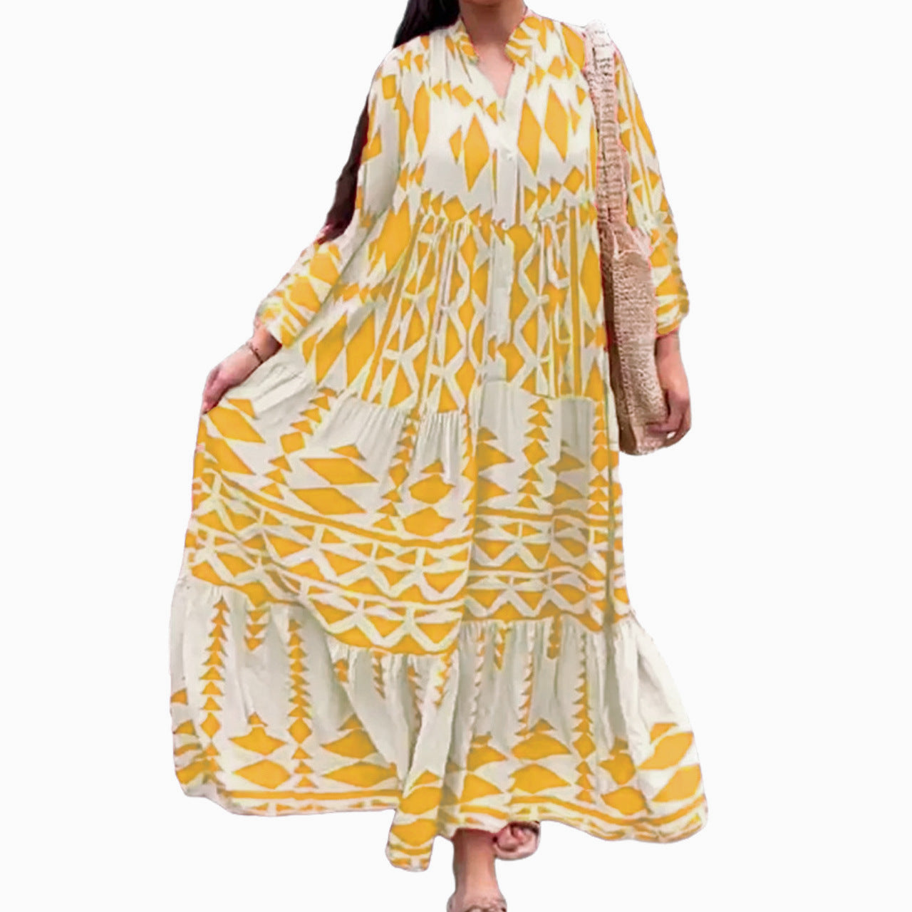 Bedrucktes Hemdkleid