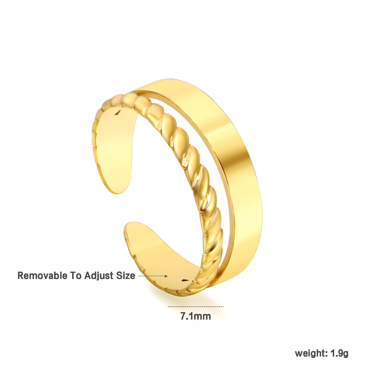 Damen Ring mit kunstvollem Schlangenmotiv und verstellbarem Design Shop Nory