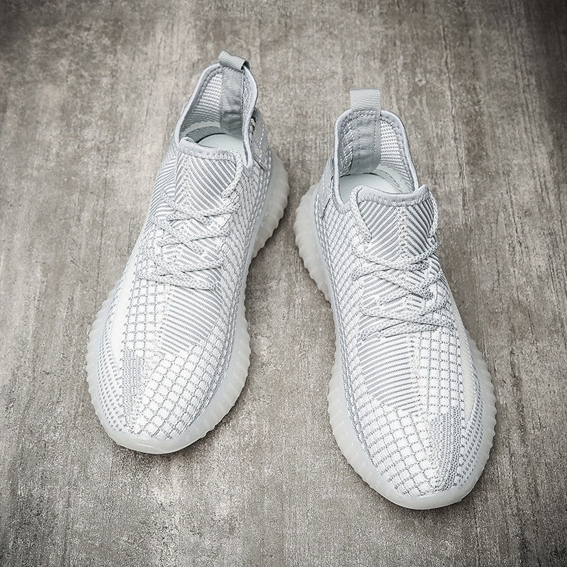 Unisex Strick-Sneakers mit sockenähnlichem Schaft und profiliertem Gummiprofil Shopy Nory