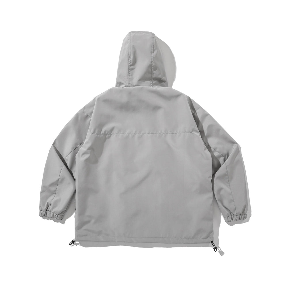 Unisex Technische Shelljacke mit Kapuze, Utility‑Taschen und Kordelzug Shop Nory