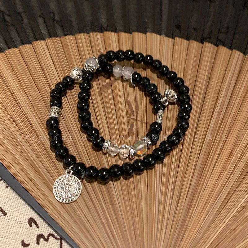 Damen Armband mit edlen Natursteinen und schimmernden Akzenten Shop Nory