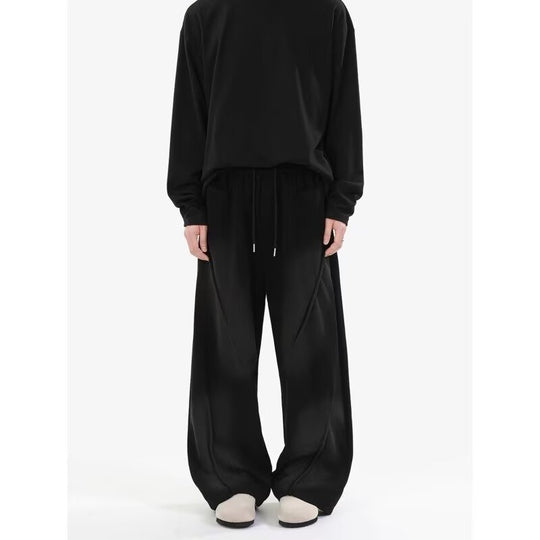 Herren Extreme Oversize Jogginghose mit extra weitem Bein, Kordelzug und Eingrifftaschen Shop Nory