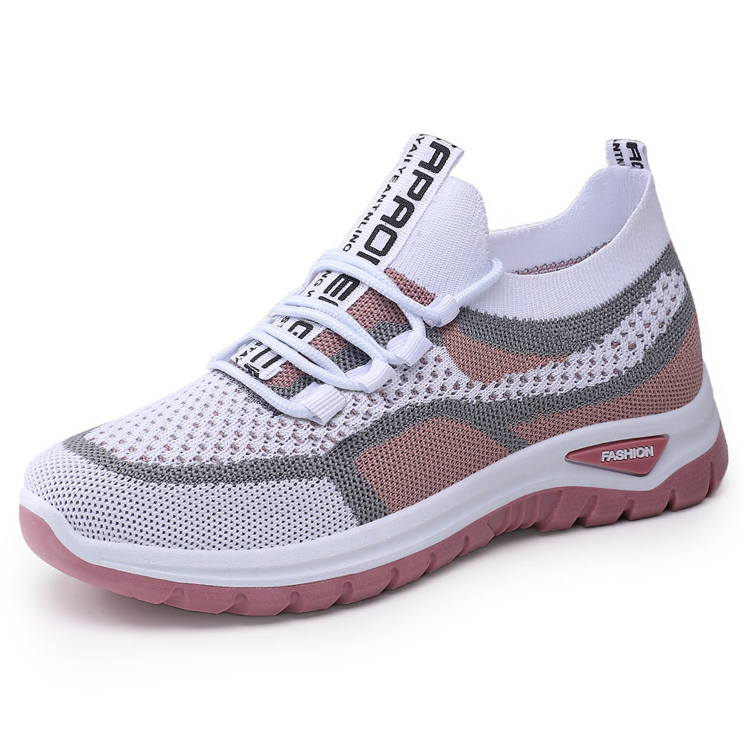 Damen nan sockenähnlicher Plateausneaker mit atmungsaktivem Strickoberteil und stoßdämpfender EVA-Sohle Shop Nory