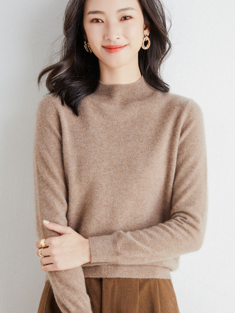 Damen Kurzrollkragen Feinstrickpullover mit leichtem Mohair-Effekt Shop Nory