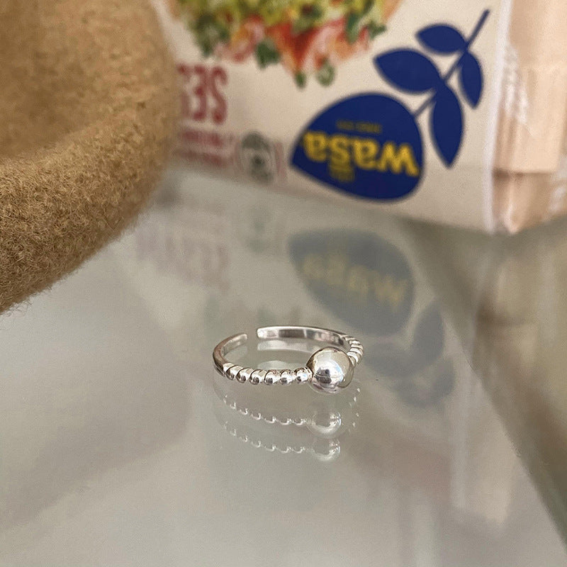 Damen Offener Ring mit inspirierendem Schriftzug Shop Nory