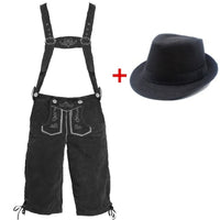 Schwarz + Set mit Hut 5