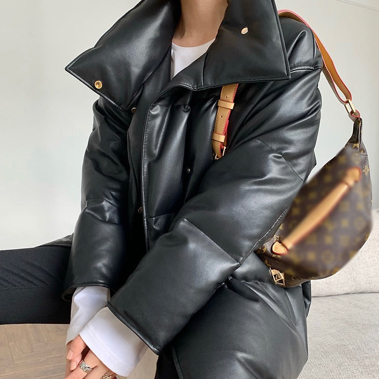 Damen Modische Oversized Daunenjacke Shop Nory