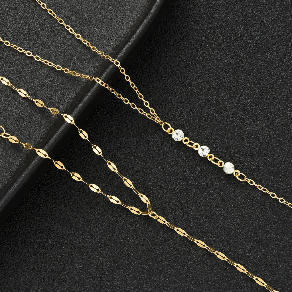 Damen Handkette mit funkelnden Kristallen Shop Nory