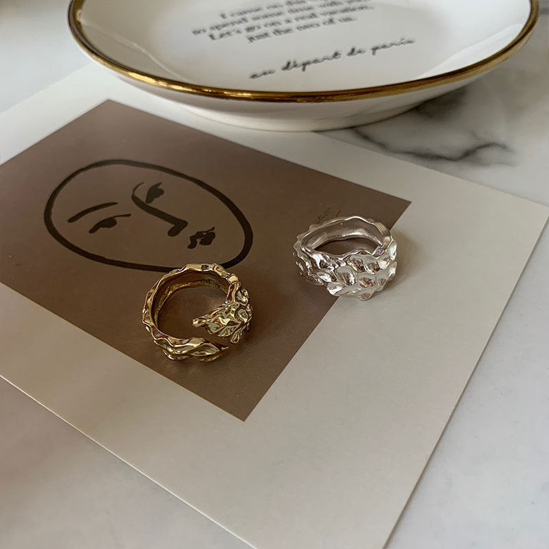 Damenring mit filigranem Blätterdesign Shop Nory