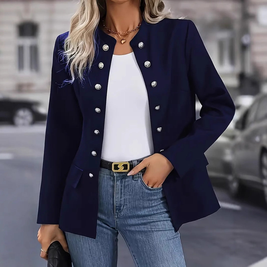 Damen elegante Blazerjacke