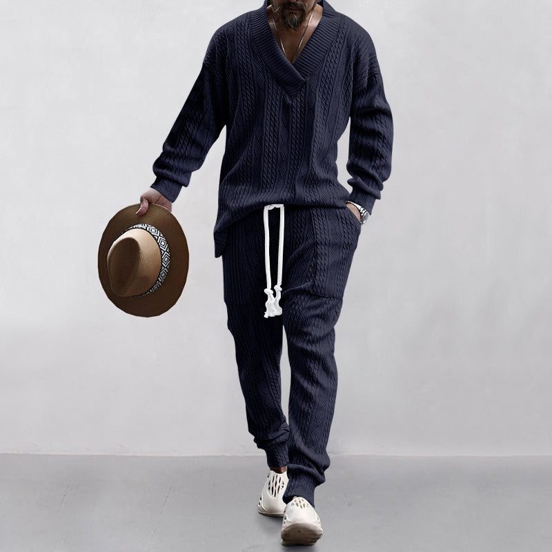 Herren Strickanzug mit modernem Design und hochwertiger Verarbeitung
