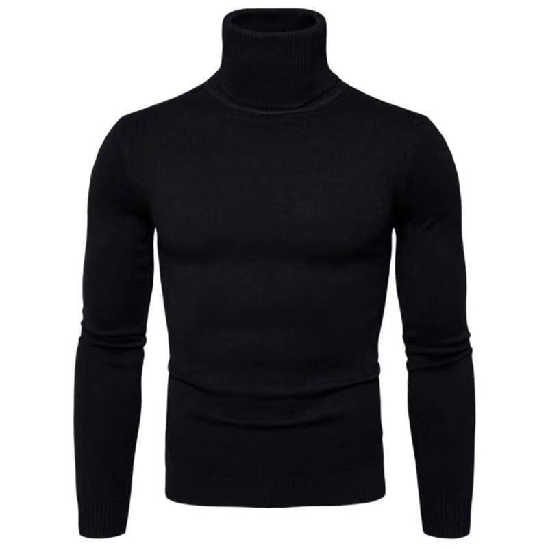 Herren Rollkragenpullover aus hochwertiger Baumwolle