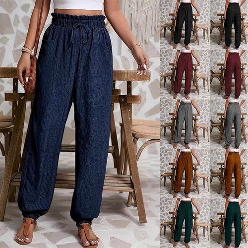Damen weite Paperbag-Hose Shop Nory