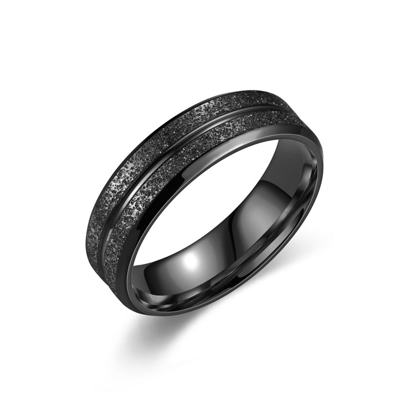 Herren Ring mit strukturierter Oberfläche und edlen Linien Shop Nory