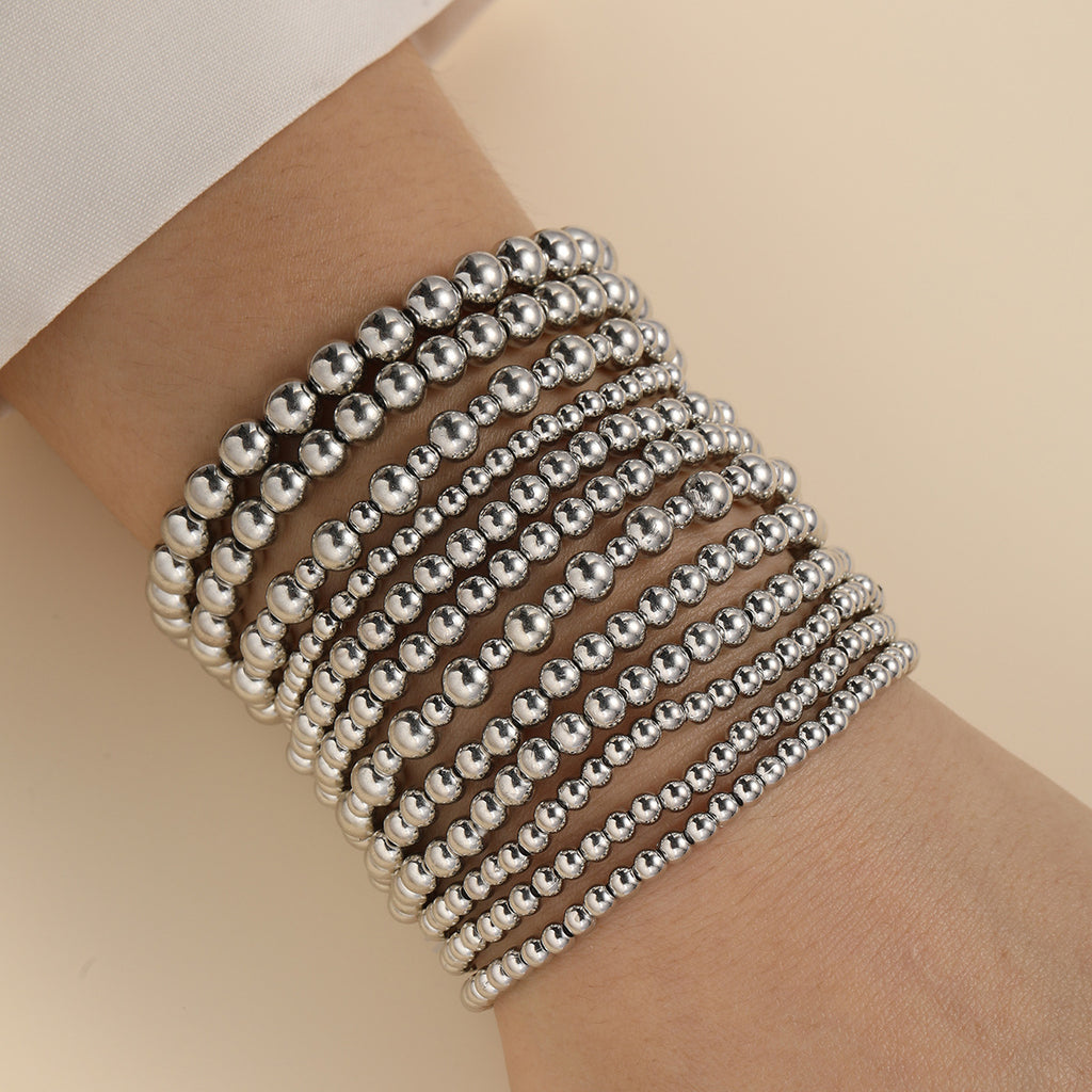 Damen Armband-Set mit eleganten und funkelnden Perlen Shop Nory