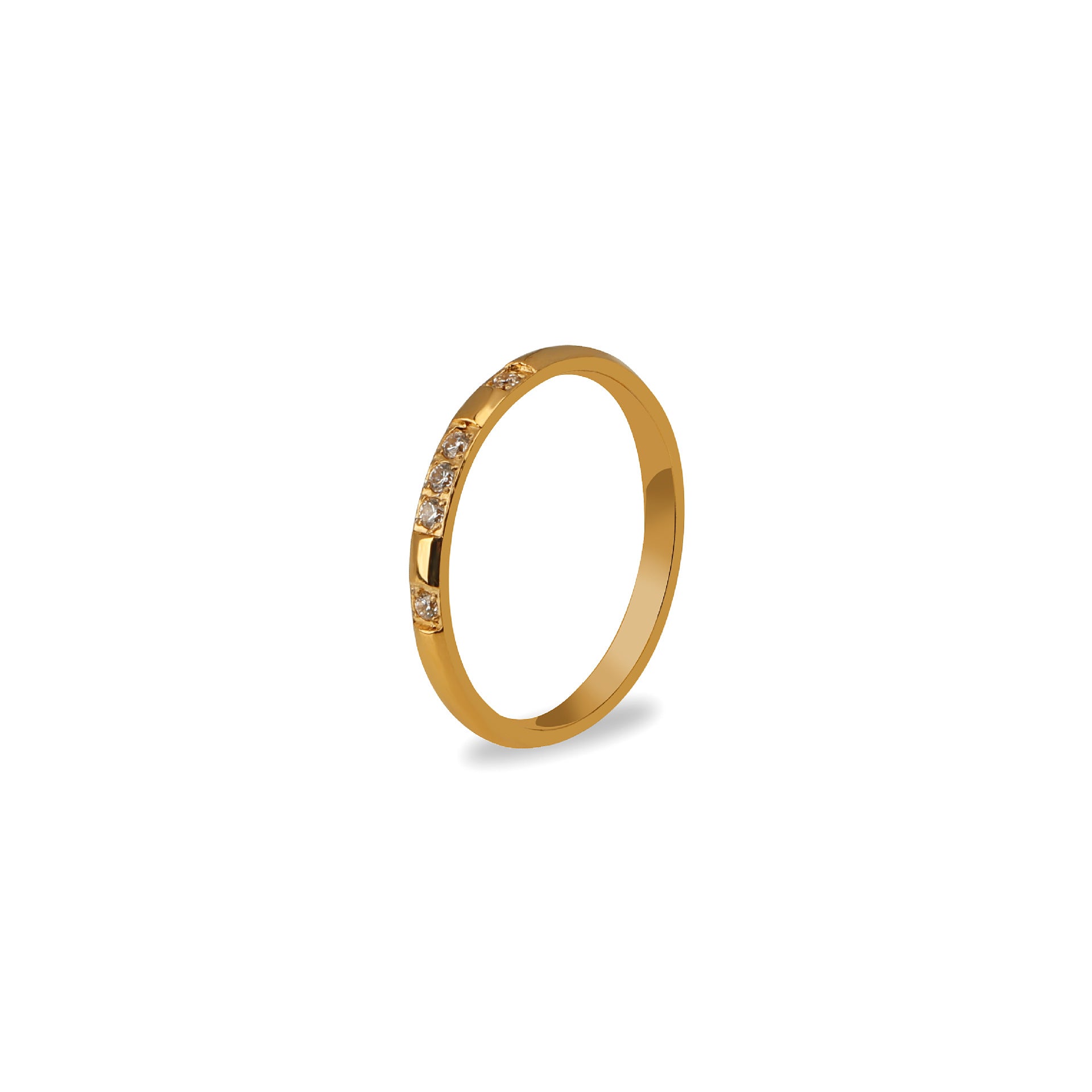 Damen Ring mit funkelnden Zirkonia-Steinen und elegantem Design Shop Nory