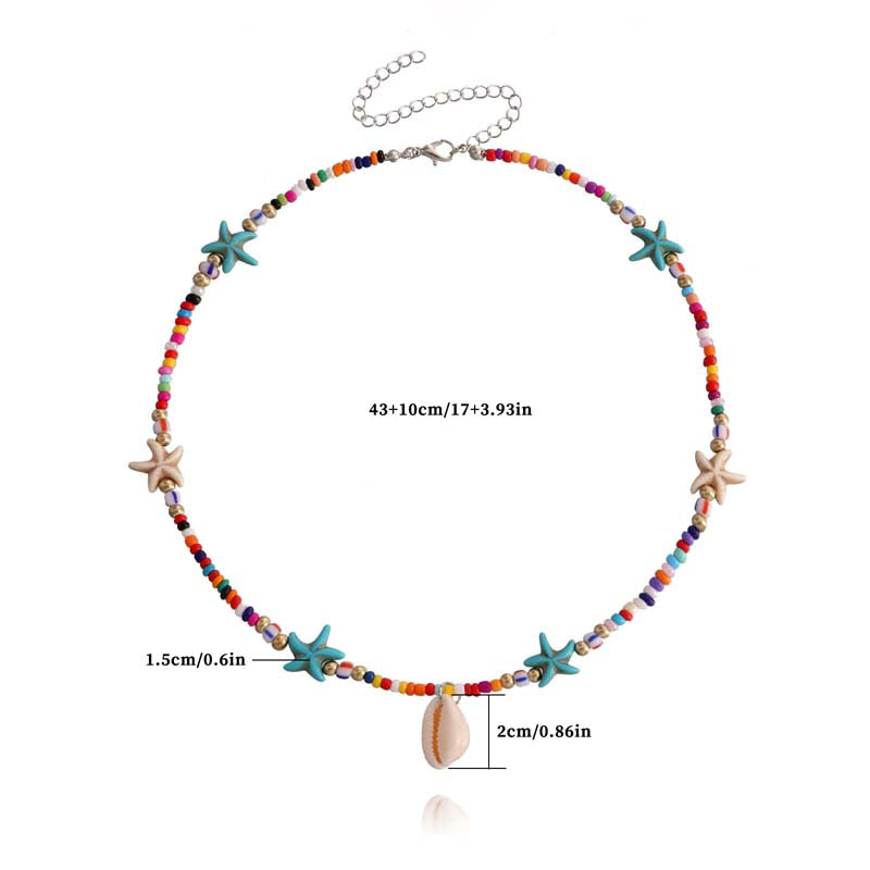 Bunte Böhmische Halskette | Shop Nory