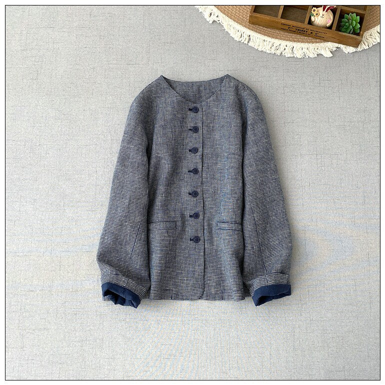 Damen Stilvolle Wickeljacke Shop Nory