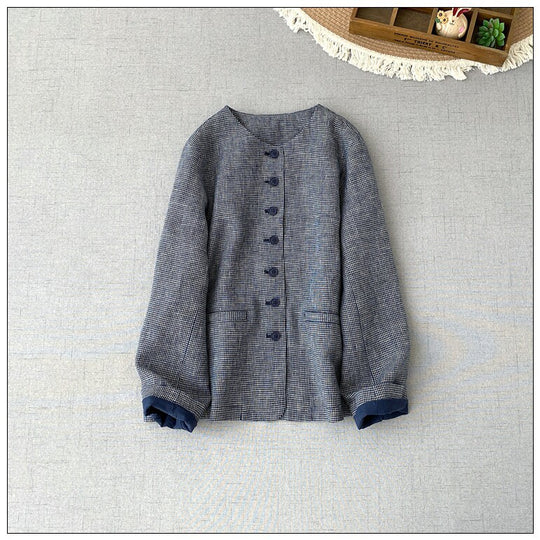 Damen Stilvolle Wickeljacke Shop Nory