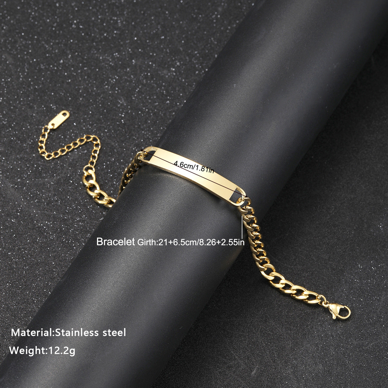 Herrenarmband aus hochwertigem Metall Shop Nory