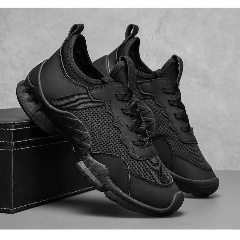 Herren Moderner Chunky-Sneaker mit atmungsaktivem Mesh-Obermaterial und profiliertem Komfortsohlen-Design Shop Nory