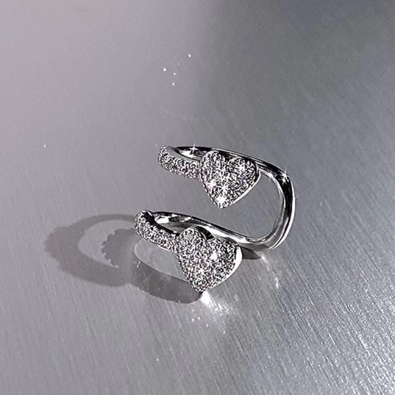 Damen Ohrcuff mit funkelnden Zirkonia-Elementen Shop Nory